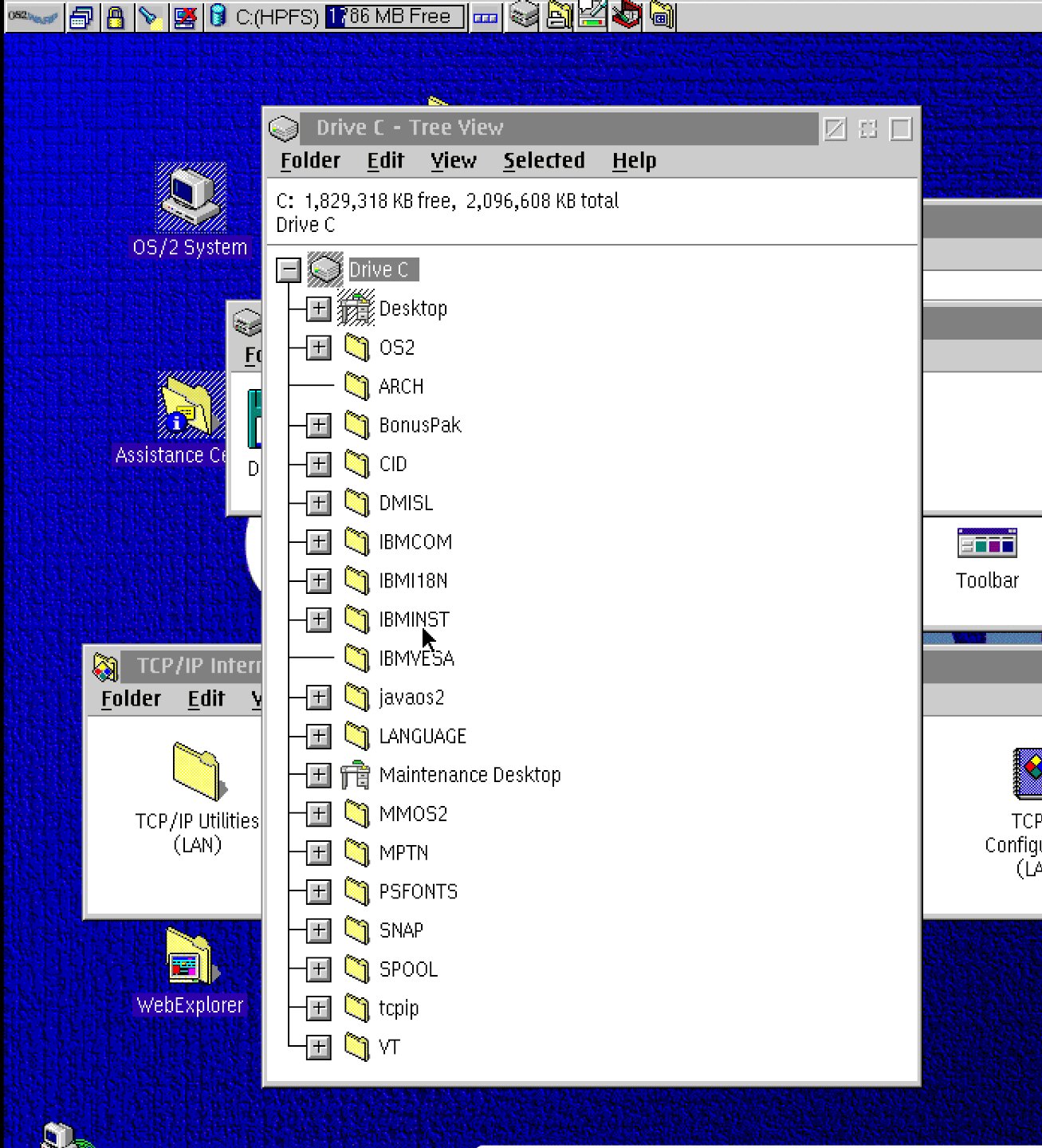 OS/2 Desktop